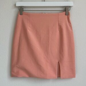 NWOT Rumored Peachy Mini Skirt